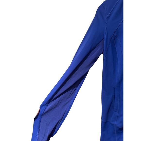 Lululemon‎ Daily Practice Jacket in Sapphire Blue Size 8 - Picture 8 of 8